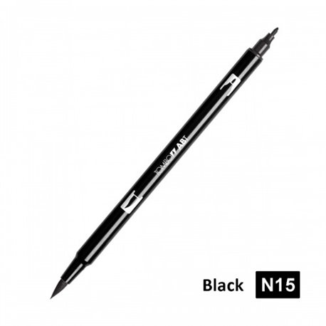 Rotulador Tombow Negro