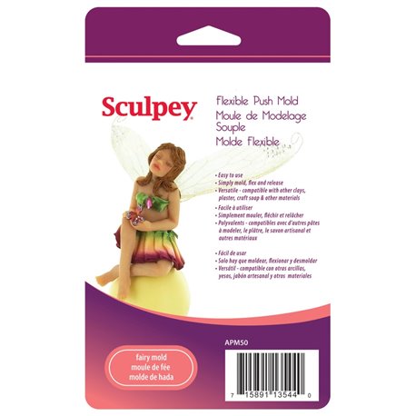 Molde Hada Sculpey