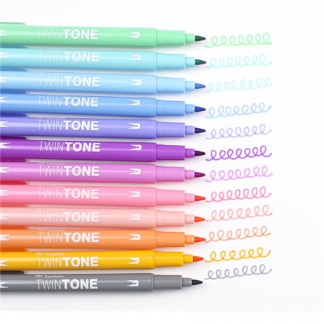 Rotuladores Tombow pastels
