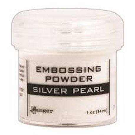 Polvo de Embossing Silver Pearl