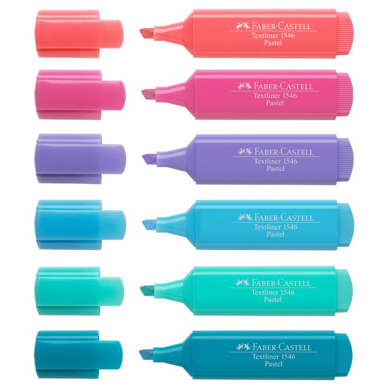 FABER-CASTELL SUBRAYADORES PASTEL 4 UDS.