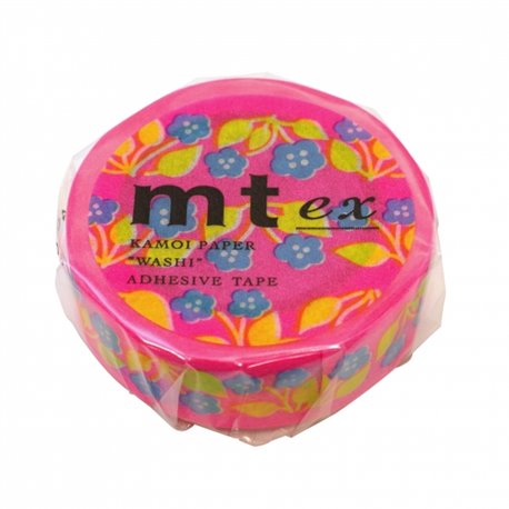 Washi Tape MT Flores Fluor