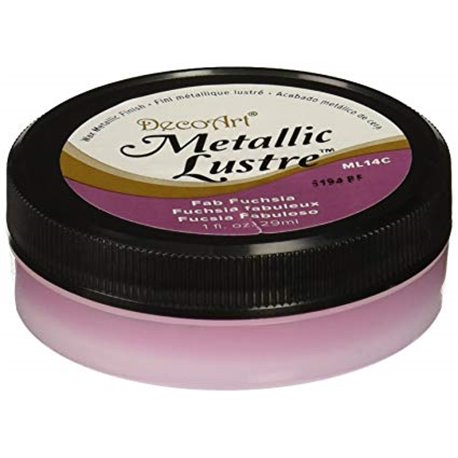 Cera metalizada Fab Fuchsia