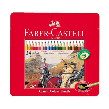 24 Lápices Faber Castell