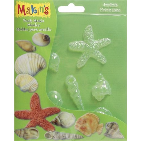 Molde Makins Conchas Marinas