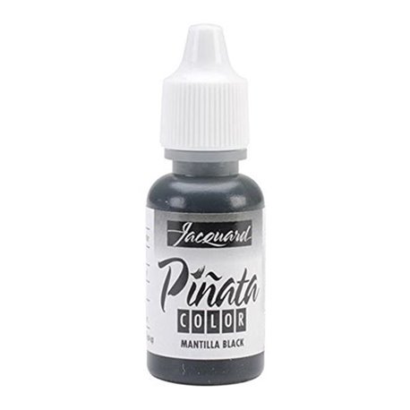 Tinta Alcohol Piñata Negro Mantilla