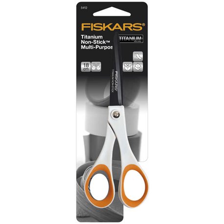 Tijeras Titanium Antiadhesivas Fiskars 17cm