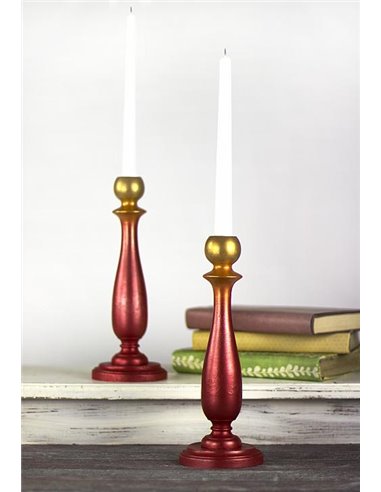 Cera metalizada Radiant Red