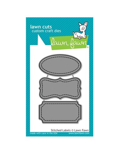 Troquel Lawn Fawn Stitched Labels