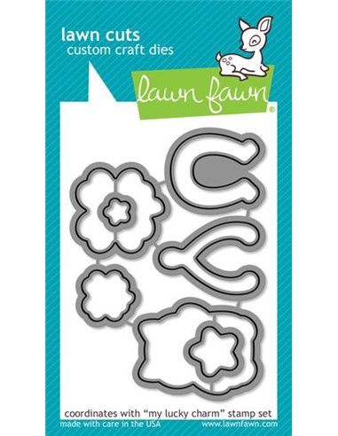 Troquel Lawn Fawn My Lucky Charm
