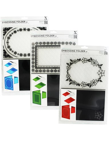 Carpeta de embossing Navidad A4