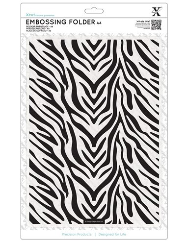 Carpeta de embossing Zebra A4