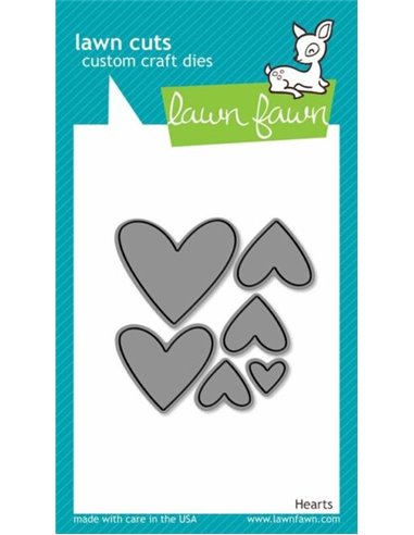 Troqueles Lawn Fawn Corazones