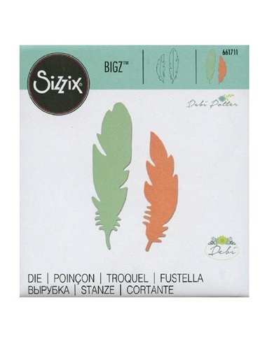 Troquel Bigz Plumas Sizzix