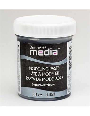 Pasta de Modelar Negra