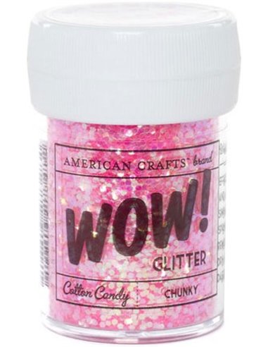 Purpurina Chunky WOW Cotton Candy