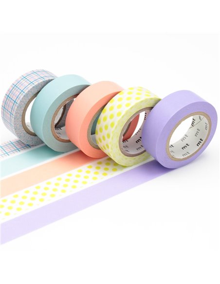 Caja Washi Tape Pastel