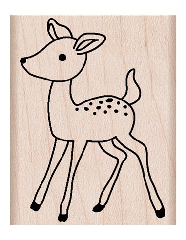 Sello Madera Young Deer