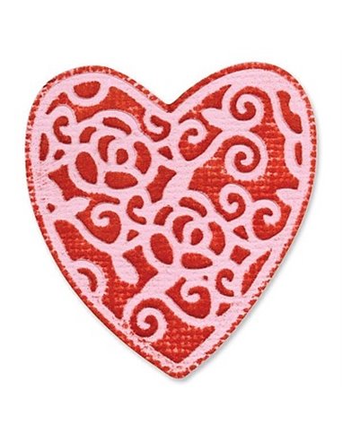 Troquel Embosslits Heart Lace