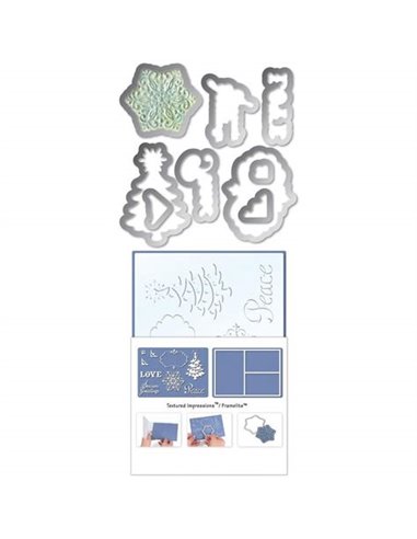 Set Troqueles y Carpetas Embossing Collage Frames