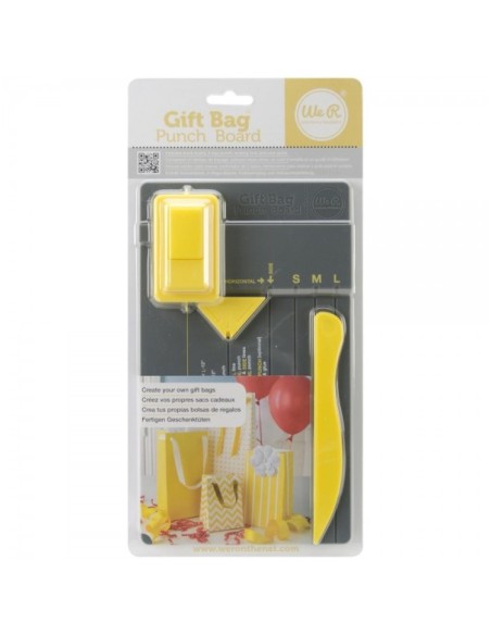 Gift Bag Punch Board. Tabla para hacer bolsas de regalo