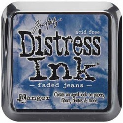 Tinta Distress Faded Jeans