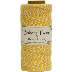 Bakers Twine Amarillo y Blanco