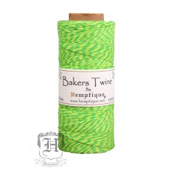 Bakers Twine Verde y Amarillo