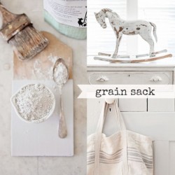 Milk Paint Grain Sack Tester