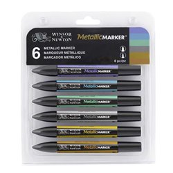 Set 6 Metallic Marker 
