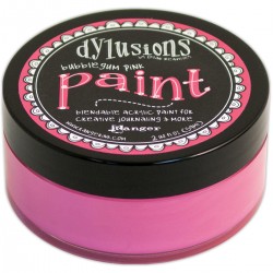 Bubblegum Pink Paint Dylusions