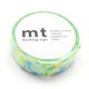 Washi Tape MT Maru Sankaku Shikaku Blue