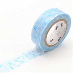 Washi Tape MT Line Pale Blue