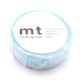 Washi Tape MT Line Pale Blue
