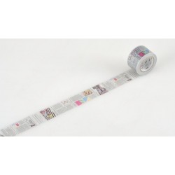 Washi Tape MT English Newspaper