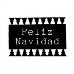 Sello Feliz Navidad