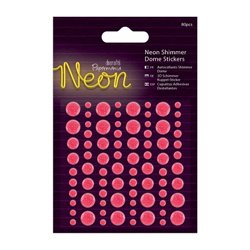 Enamel Dots Neon Rosa