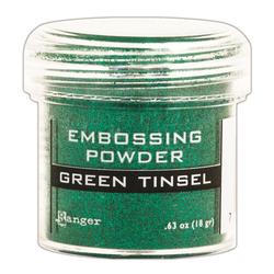 Polvo de Embossing Green Tinsel