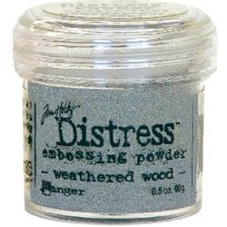 Polvo distress Embossing Weathered Wood