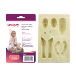 Moldes Bebé Sculpey