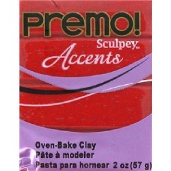 Premo! Accents Rojo Glitter