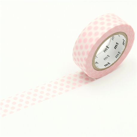 Washi Tape MT Dot Strawberry Milk